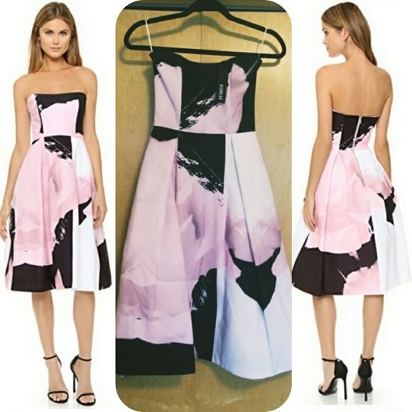 NICHOLAS Dresses & Skirts - Nicholas Floral-Print Ball Dress